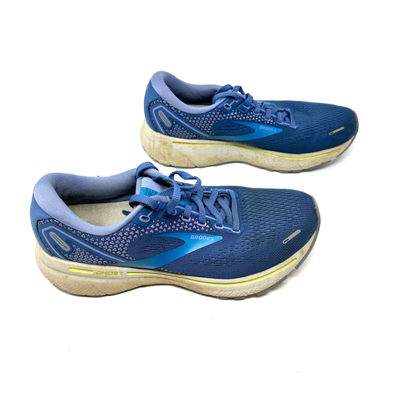 Brooks Ghost 14 womens size 7.5 B 1203561B456 12829 Blue ocean running sneakers - Picture 3 of 11